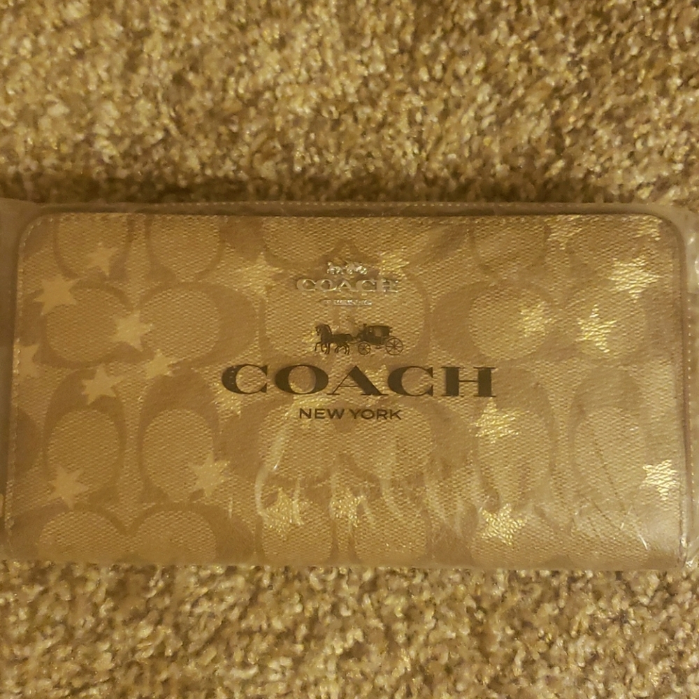 Coach signature wallet